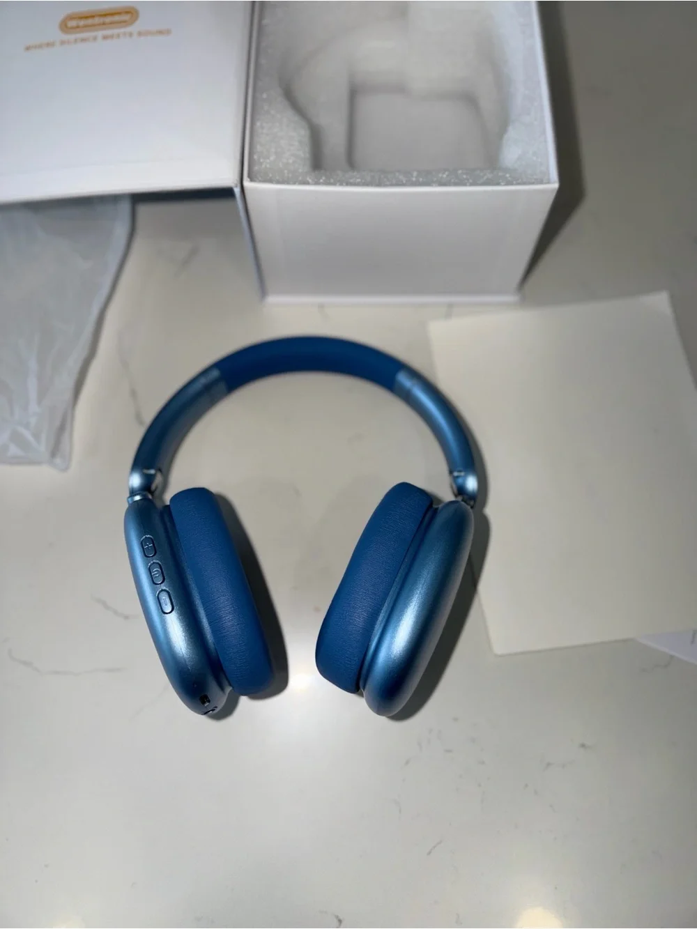 Wireless Over-Ear Bluetooth Headphones - Blue